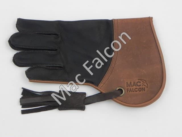M-Line - Leder Falknerei Handschuh 1 Schicht und 25 cm lang