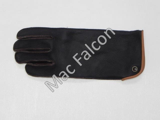 Topline - Mac Easy - Leather falconry glove 1 layer and 30 cm long